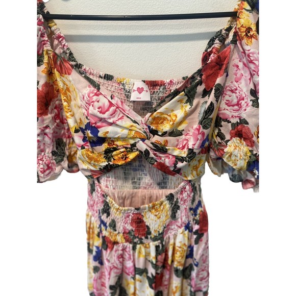 BuddyLove ROSS CUT OUT MIDI DRESS - MONET Size Medium - Picture 7 of 10